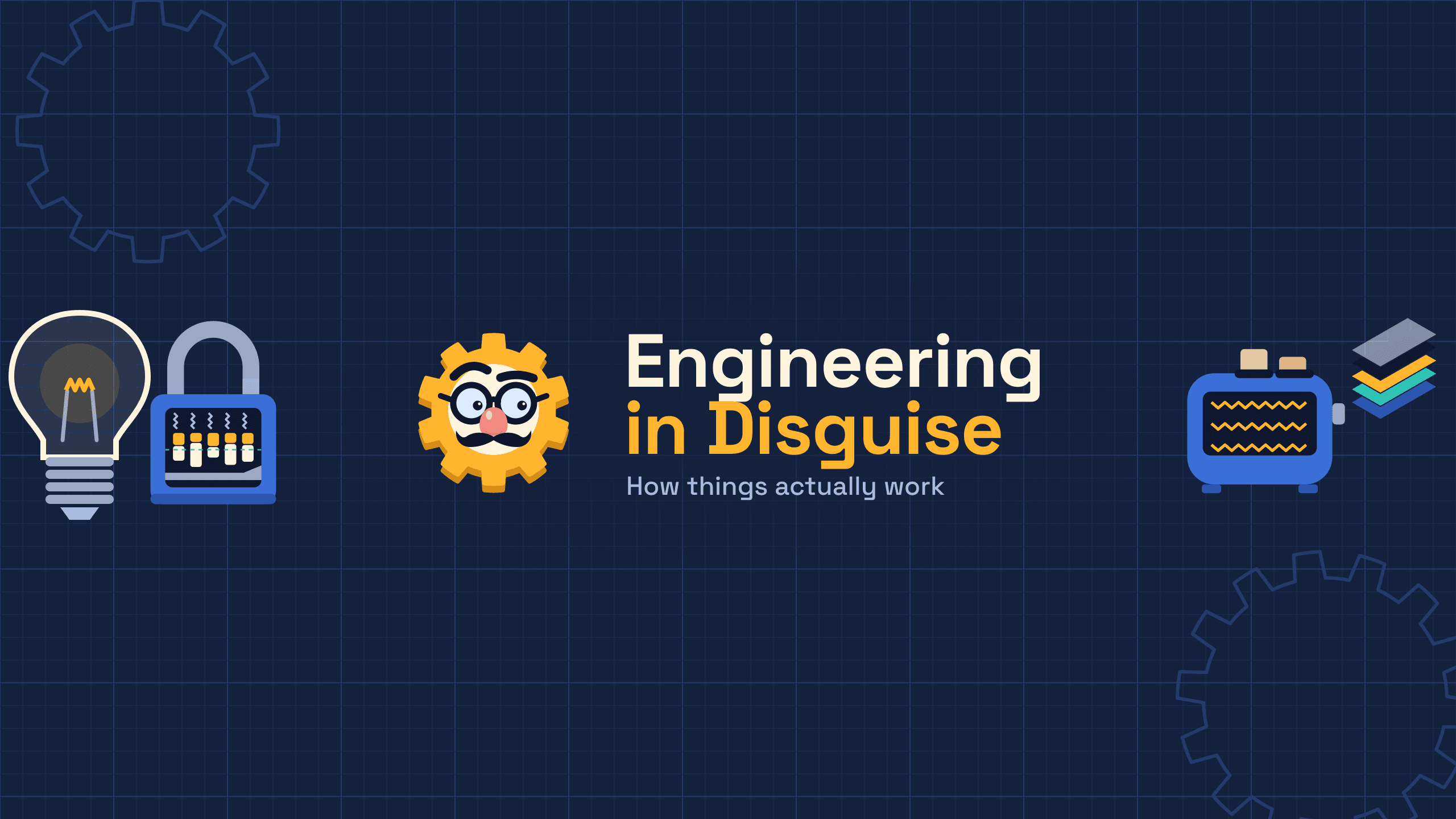 Engineering in Disguise channel banner artwork
